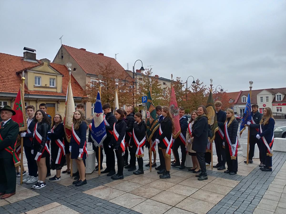 Odsłonięcie pomnika hr. Władysława Zamoyskiego