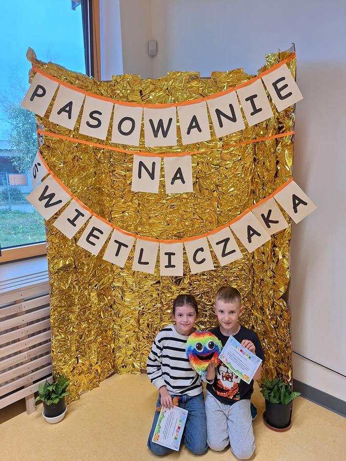 Pasowanie na świetliczaka