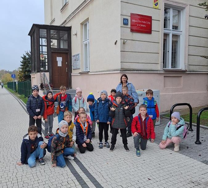 Wizyta klasy 1g w Bibliotece Publicznej w Kórniku