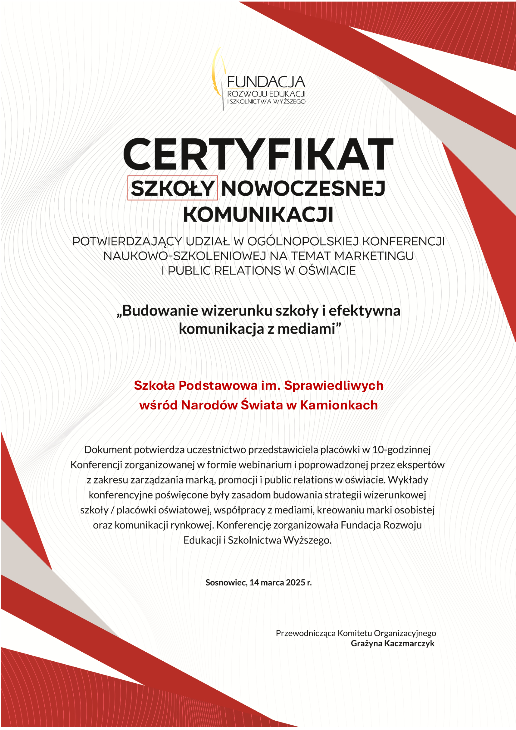 Szkoła nowoczesnej komunikacji